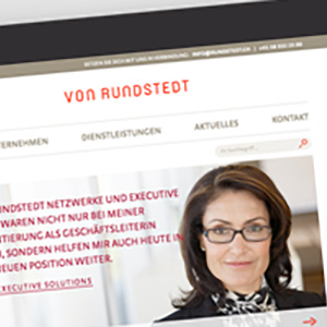 Teaserbild Corporate Website für von Rundstedt in der Schweiz