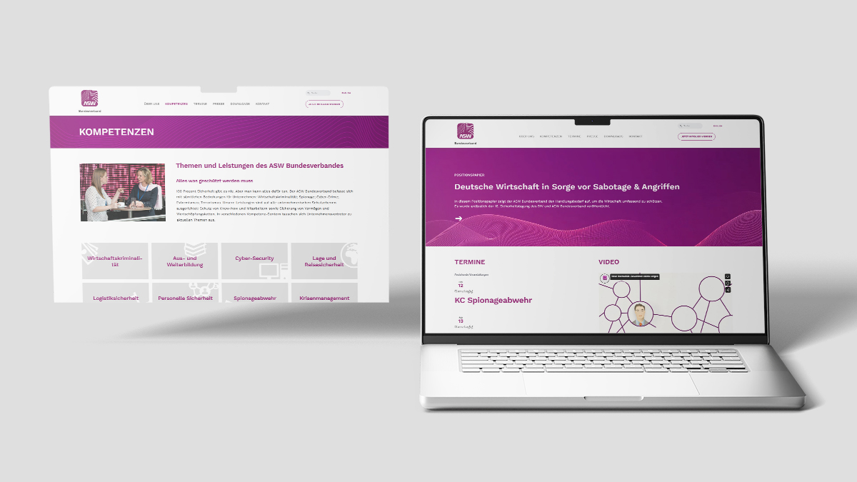 Website ASW Bundesverband