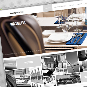 Teaserbild Avantgarde Bus mit responsiver Corporate Website