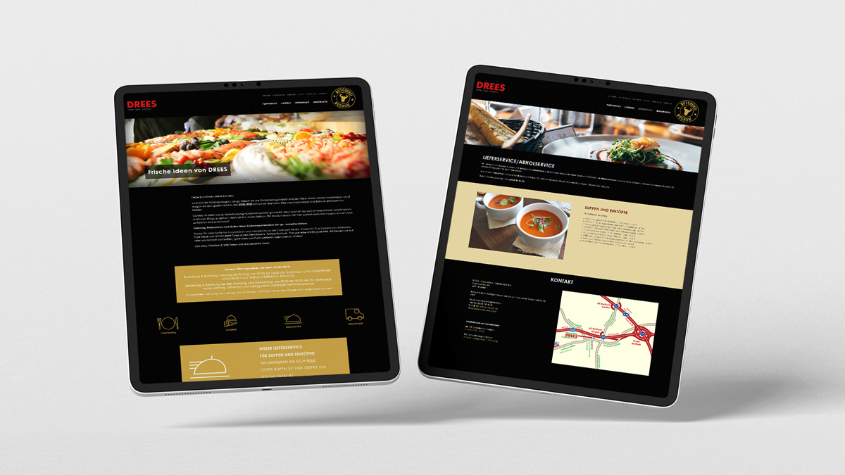 Mockup Websiterelaunch DREES