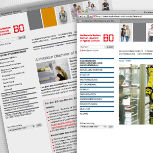 Teaserbild Website Hochschule Bochum