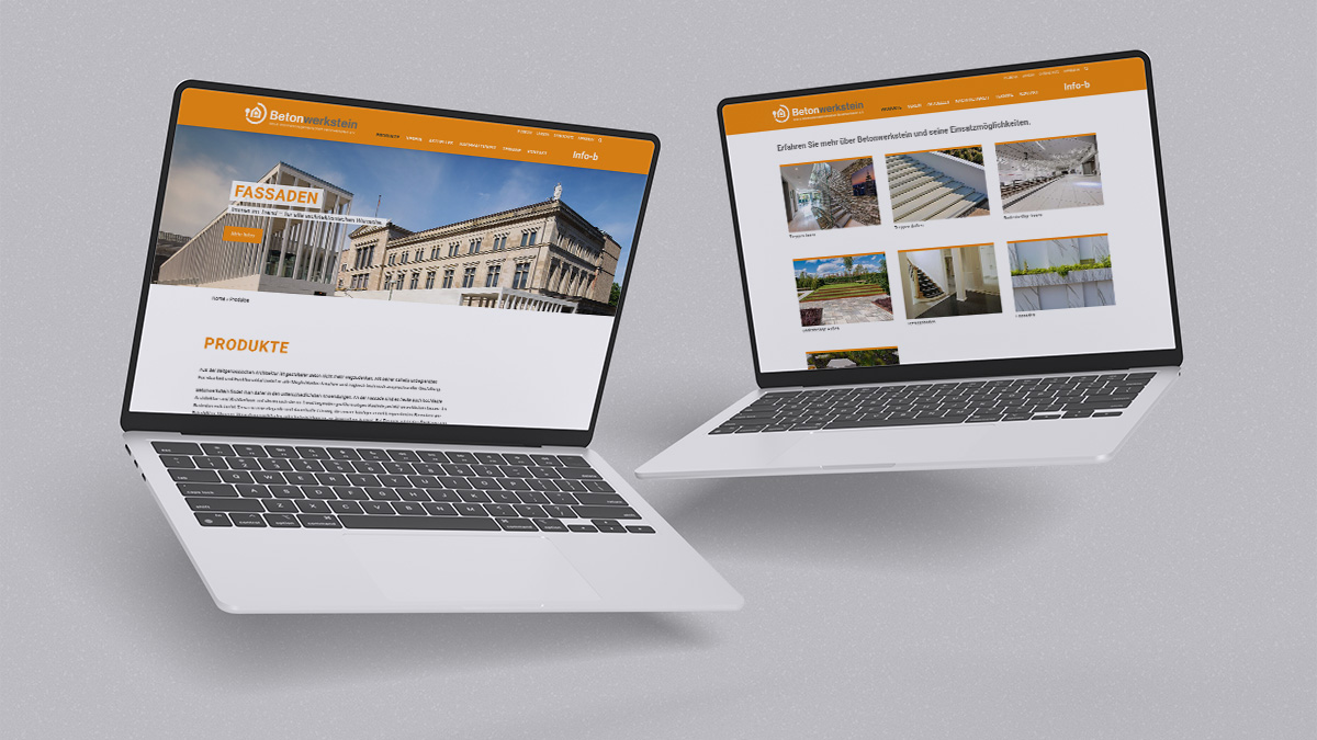Mockup Sceens Website info-b