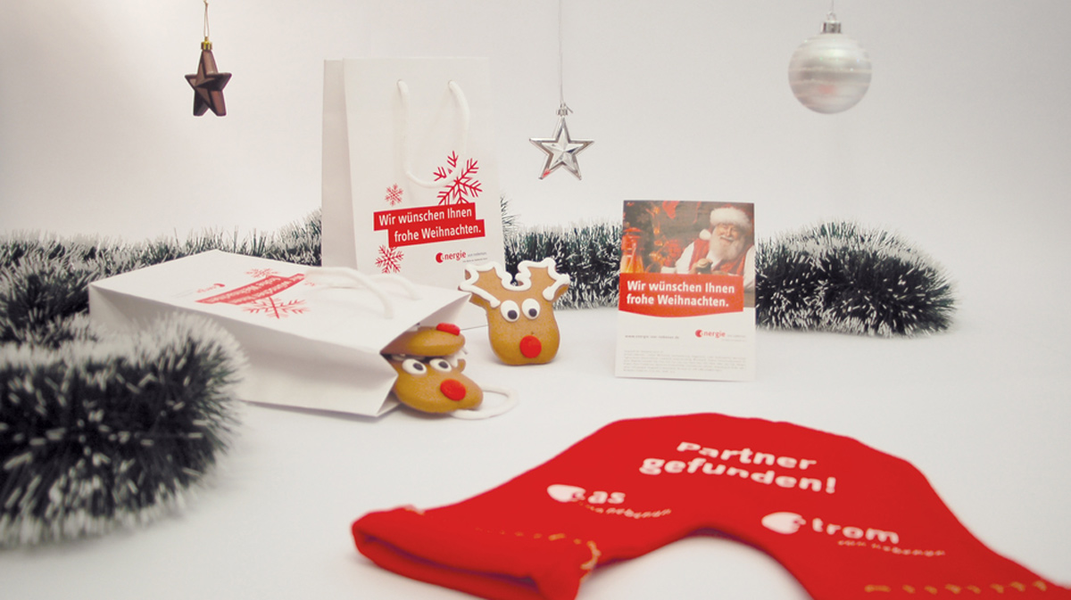 Weihnachtsaktion von Energie von nebenan